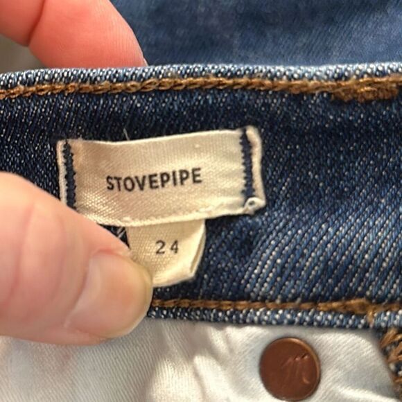 MADEWELL Women’s Stovepipe Stretch Skinny Jeans size 24 - Picture 8 of 11